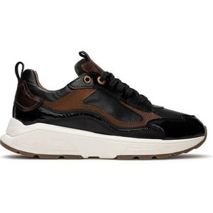 Xsensible - Milau Stretchwalker - Damessneaker - Black Combi