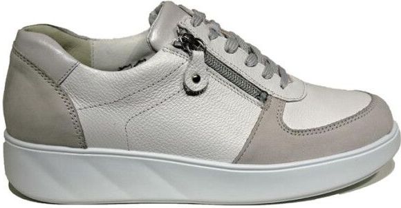 Waldläufer - Artikel 622002 - Casual Schoenen - Cement Weiss - Leer