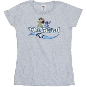 Li-cense Disney dames lilo en stitch tekens katoenen t-shirt