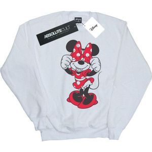 Li-cense Disney dames minnie mouse sweatshirt met strikogen