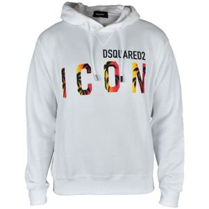 Dsquared2 Sweatshirt met capuchon Wit