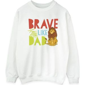 Li-cense Disney dames the lion king brave like dad sweatshirt