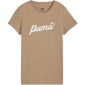 Puma - Essentials Script - T-shirt - Katoen - Dames