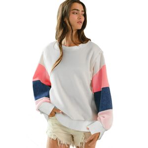 Gekleurde Lange Mouwen Trui