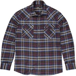 Butcher of Blue Lanton wetern check shirt lange mouw overhemden m2424018