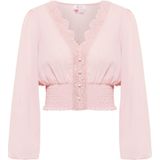 IZIA Cropped Blouse lange mouw gaya