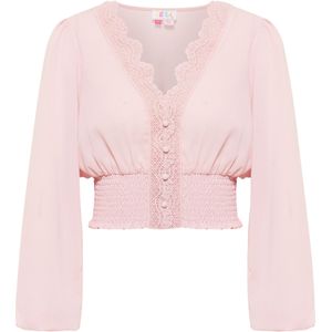 IZIA Cropped Blouse lange mouw gaya