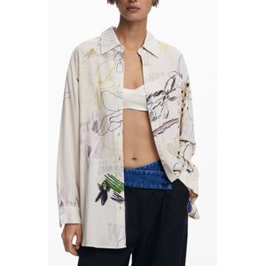 Geprinte Relaxed Fit Blouse