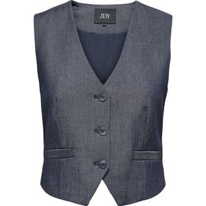 Jacqueline de Yong - Jdyanthony - Gilet - Blauw - Dessin