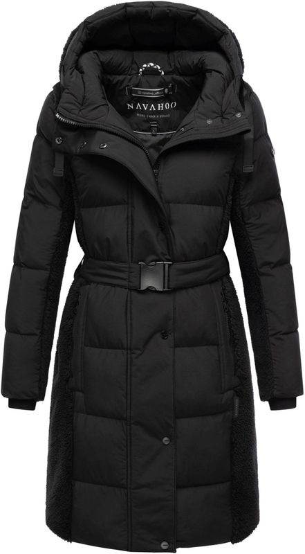 Navahoo dames wintermantel Funkelteddy – stijlvol, warm & modern