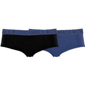 Muchachomalo Girls 2-pack hipster solid