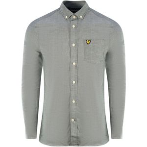 Lyle & Scott - LW1224V Z801 - Overhemd - Groen - Katoen/Linnen
