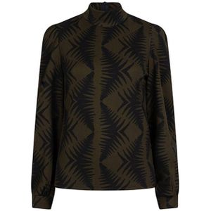 Lofty Manner T-shirt QL09 KARIN Donker groen