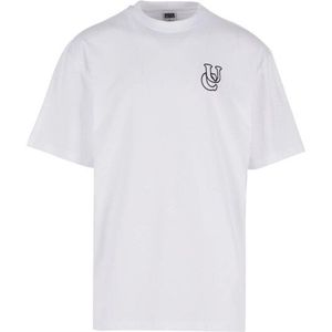 Urban Classics Heren shiny logo tall t-shirt