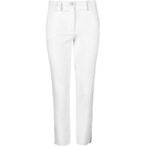 Capri Broeken - Wit - Denimkatoenen Spijkerbroek - 7/8-lengte