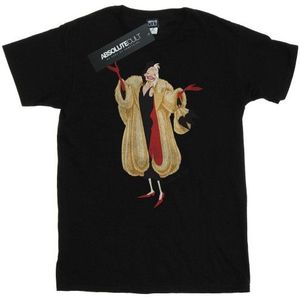 Li-cense Disney heren 101 dalmatiërs klassiek cruella de vil t-shirt