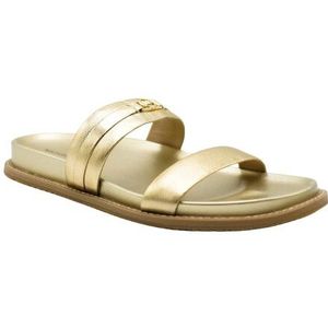 Michael Kors - Mandy Flat Sandal - Goud - Leer