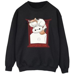 Sweater - Gedrukt - 50% Katoen 50% Polyester - Lange Mouwen - Ribbel