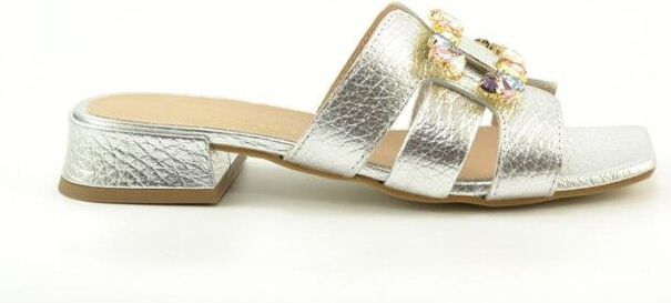 Gianluca Pisati - Idra Slippers - Lam Argento - Gezondheidsslippers