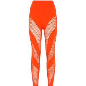 Philipp Plein - Seamless Leggings - Oranje - Super Stretch