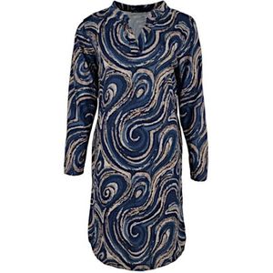FOS Amsterdam Jurk andrien swirl navy