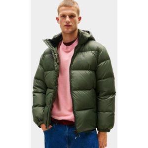 Tommy Jeans - TJM ESSENTIAL DOWN JACKET EXT - Winterjack - Groen - Regular Fit