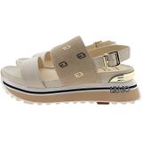 Liu Jo Maxi Wonder 08 sandaal beige combi 3