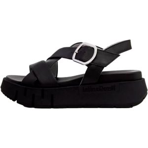 Nero Giardini - Sandalen - Zwart - Plateauzool - Gemaakt in Italië