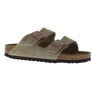 Birkenstock - Arizona - Slipper - Zwart - Nubuckleer