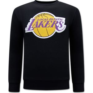 Local Fanatic Lakers print sweater