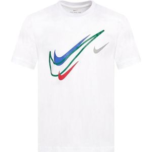 Nike - Court Swoosh Logo - T-shirt - Wit