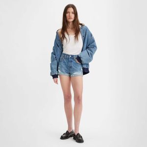 Levi's - 501 High Rise Selvedge - Shorts - Denim - Dames