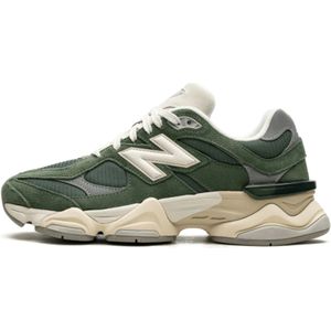 New Balance 9060 green suede