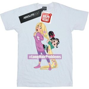 Li-cense Disney heren wreck it ralph rapunzel en vanellope t-shirt