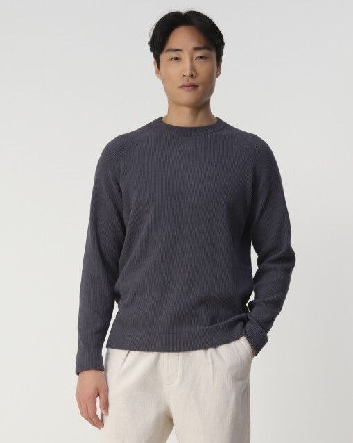 J.C. Rags Trui ronde hals donker