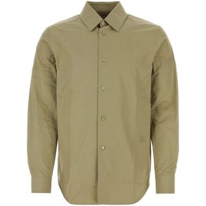 Burberry - Equestrian Knight-Motif - Overhemd - Hunter Green - Casual