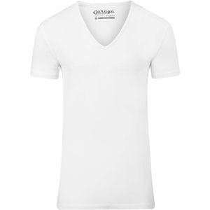 Garage Basis t-shirt diepe v-hals bodyfit