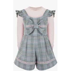 Lapin House - Playsuit - Grey Melange - Meisjes Set
