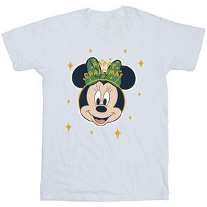 Li-cense Disney heren minnie mouse vrolijk kerstmis t-shirt