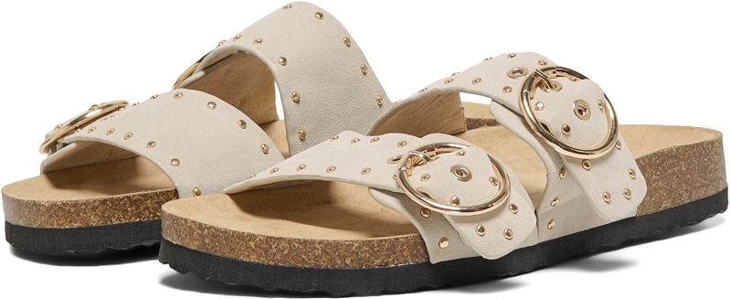 Onlmaxi - Sandalen - Zwart - Imitatieleer - Verstelbare Band - Ronde Neus