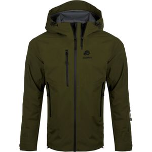 GUGGEN - Ultra Shell Jacket HD09 - Hardshell Jack - Olijfgroen - 3-Laags Waterdicht