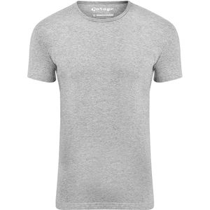 Garage Basis t-shirt ronde hals bodyfit grijs