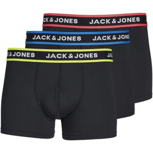 Jack & Jones Heren boxershorts microfiber trunks jacthom effen 3-pack