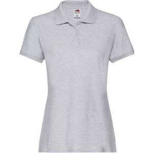 Fruit of the Loom - Dames Premium Heather Poloshirt