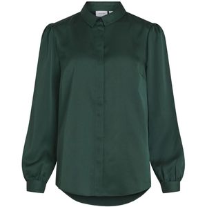 Vila Viellette satin ls shirt -