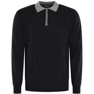 Pal Zileri Heren half zip polo