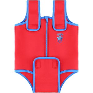Speedo - Sea Squad - Neopreen Badpak - Rood/Blauw