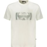 Napapijri - Graphic Tee - T-shirt - Wit - Korte Mouwen