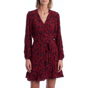 Zadig & Voltaire - WKCP0424F - Korte Wikkeljurk - Bloemenprint - Dames