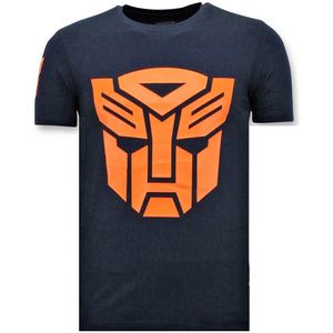 Local Fanatic T-shirt transformers print